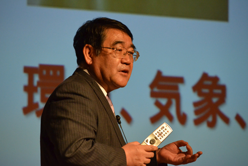 大永裕二表达了他对开发K计算机超级计算机的热情。