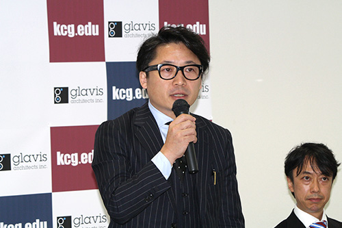 公司总裁Furumi GA热情洋溢地谈到了他对联合研究的期望。