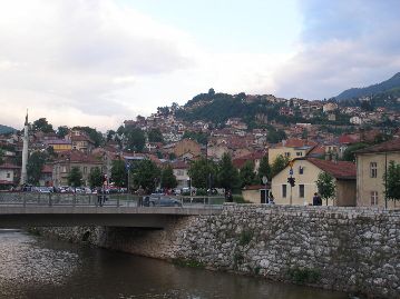 Con phố của Sarajevo