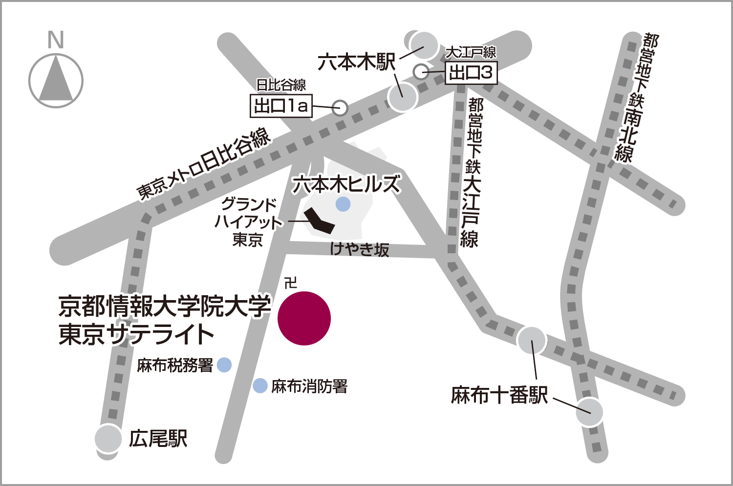 Bản đồ Cơ sở Tokyo